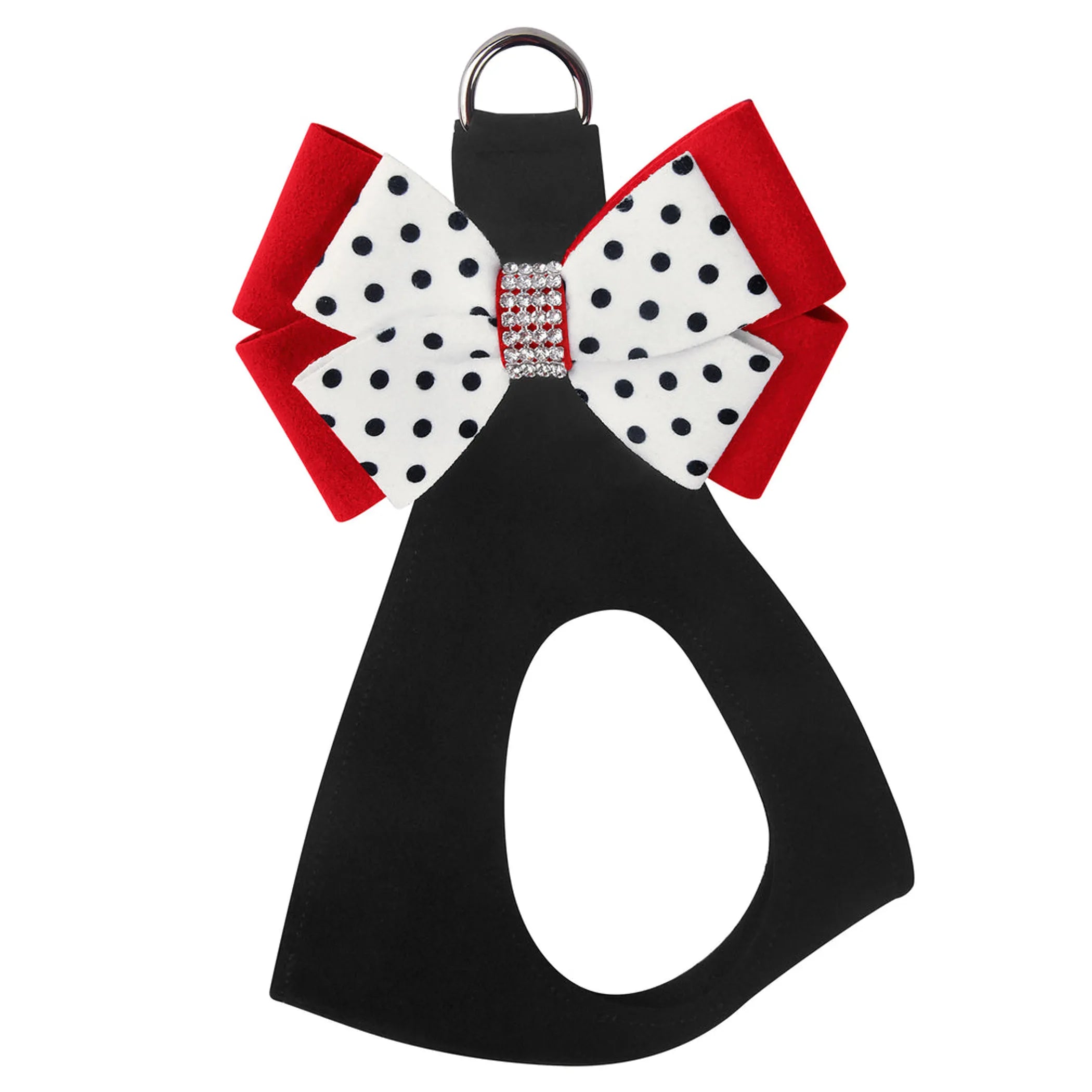 Susan Lanci Designs Minnie Double Bow Step In Dog Harness