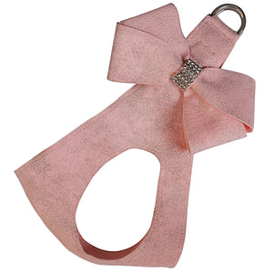 Susan Lanci Designs Pink Glitzerati Nouveau Bow Step In Harness