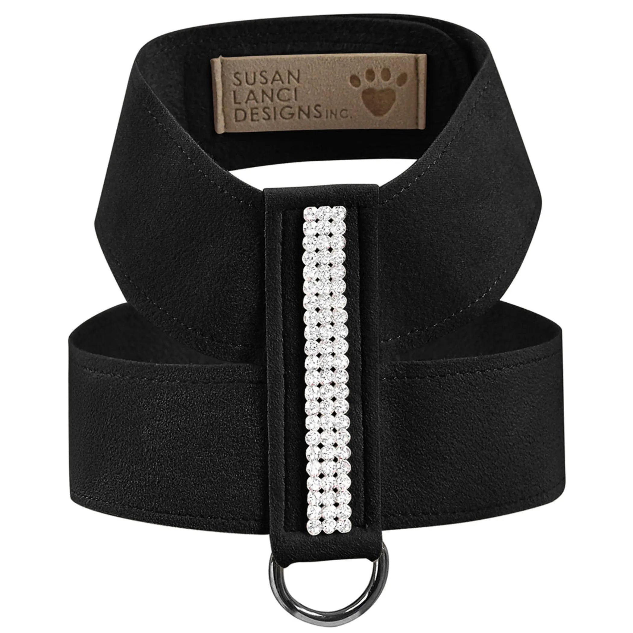 Susan Lanci Designs Giltmore Crystals Dog Harness