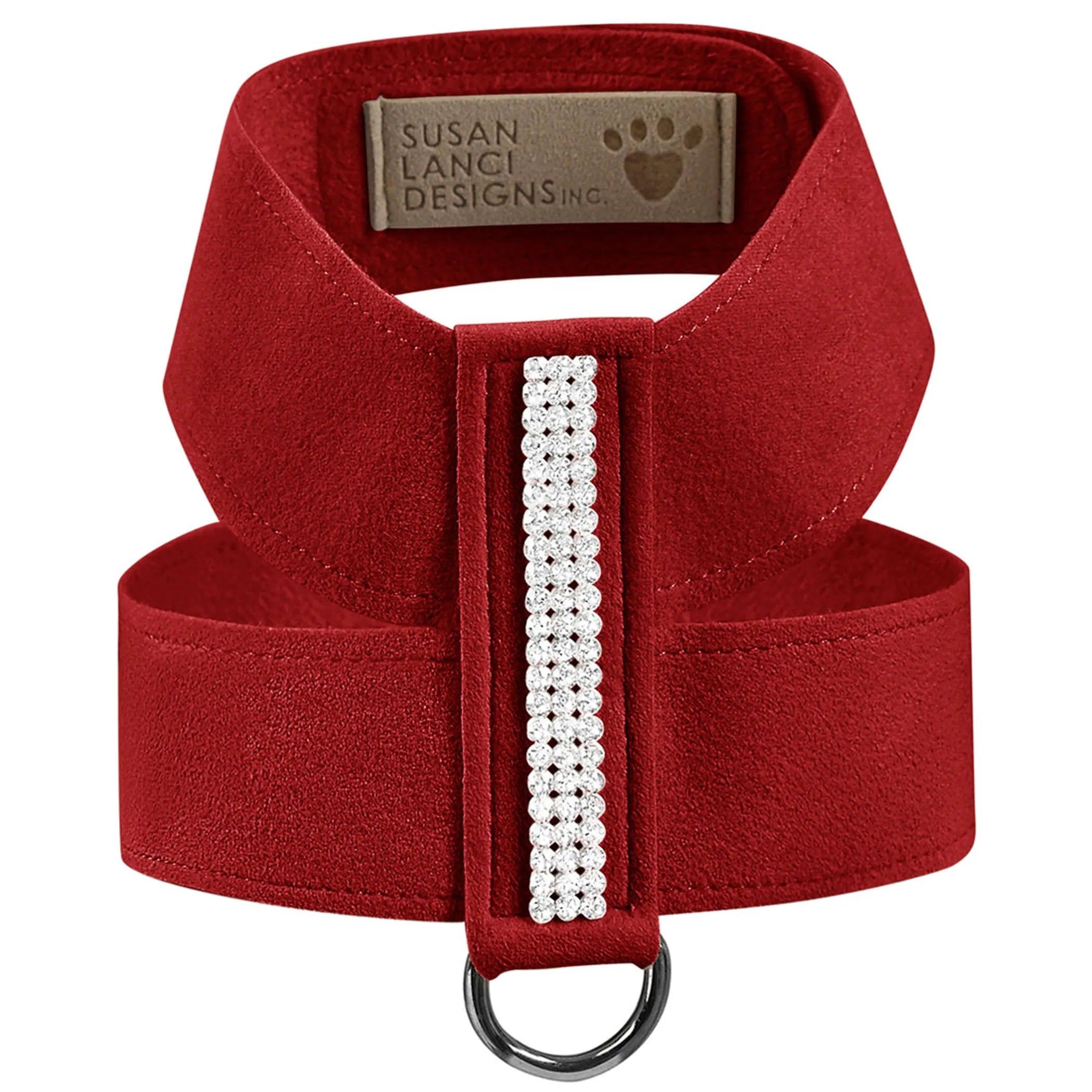 Susan Lanci Designs Giltmore Crystals Dog Harness