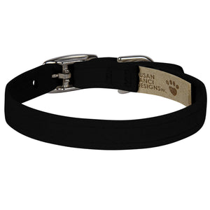 Susan Lanci Designs PlainUltrasuede Dog Collar