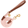 Poise Pup Rope and Leather Dog Leash