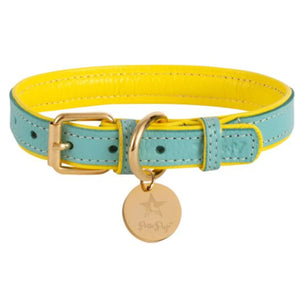 Poise Pup Leather Dog Collar