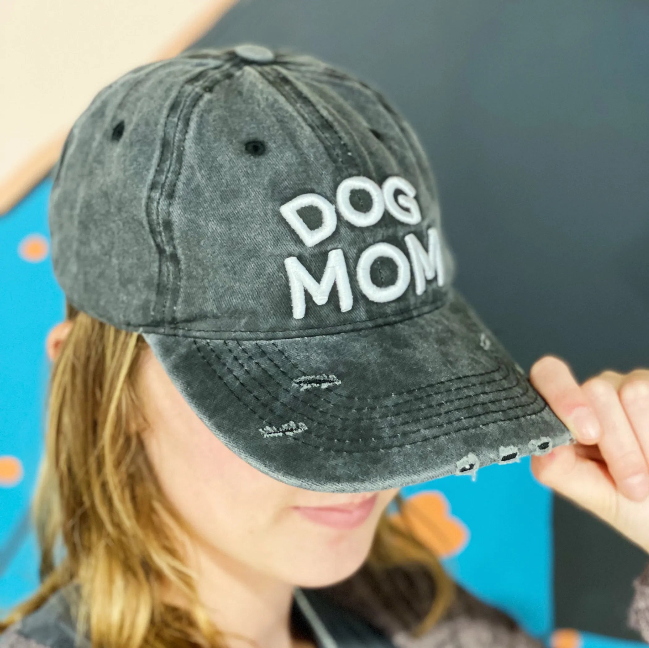 Dog Mom Ball Cap