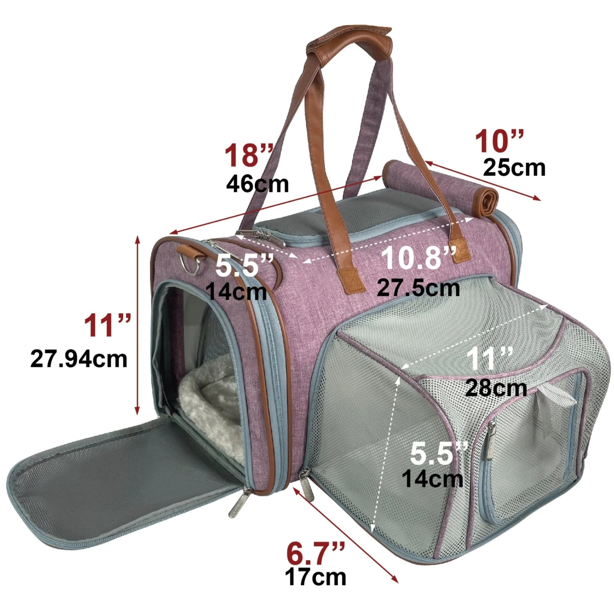 Gold Series Expandable Pet Carrier