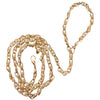 Pearlluxe Gold Chain Dog Leash