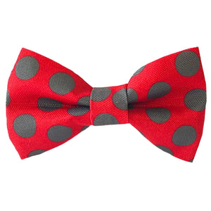 Polka Dot Dog Bow Tie