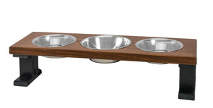 Farmhouse 3 Bowl Elevated Regular Feeder