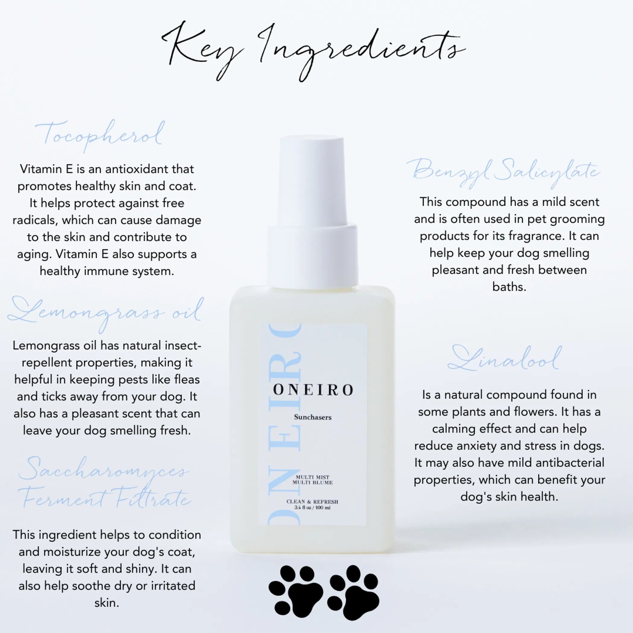 Oneiro Luxury Dog Cleansing Bundle