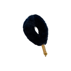 Shearling Fur Grip for Rope Leash